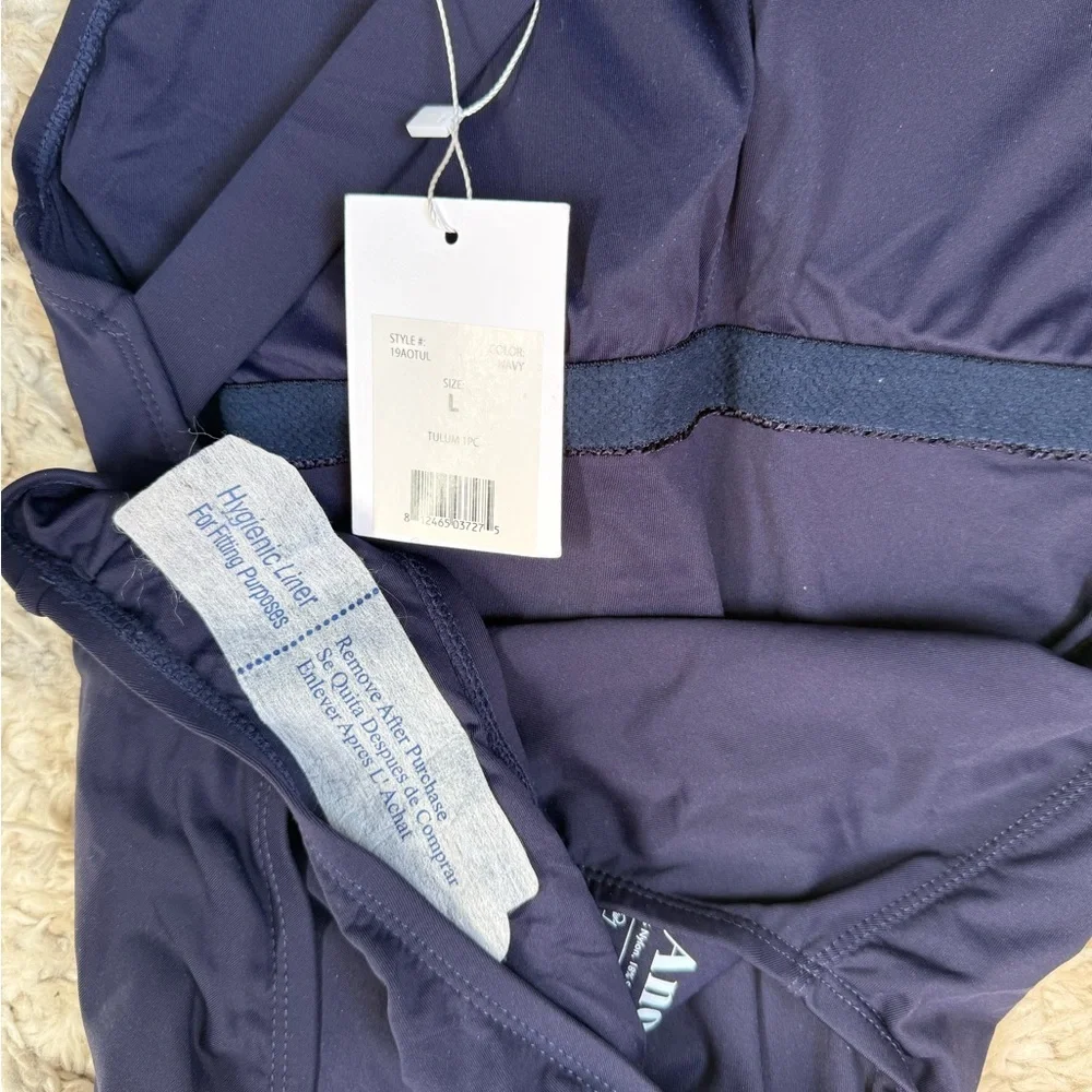 Andie Tulum One Piece Navy - Picture 4 of 5